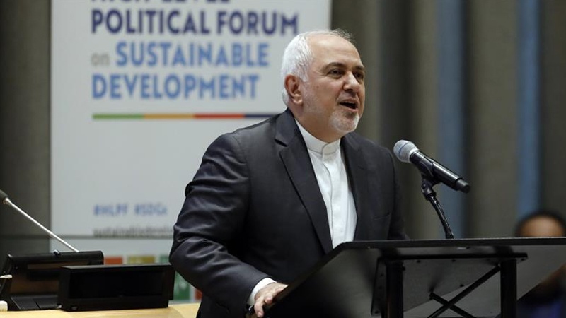 ایرانی عوام کو امریکا کی اقتصادی دہشت گردی کا سامناہے، وزیرخارجہ ظریف 