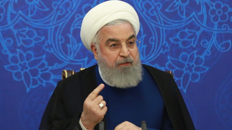 ایران مذاکرات کے نام پر تسلیم نہیں ہو گا: صدر روحانی