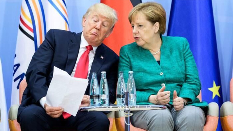 ٹرمپ کے نسل پرستانہ بیانات پر جرمن چانسلر کی تنقید 