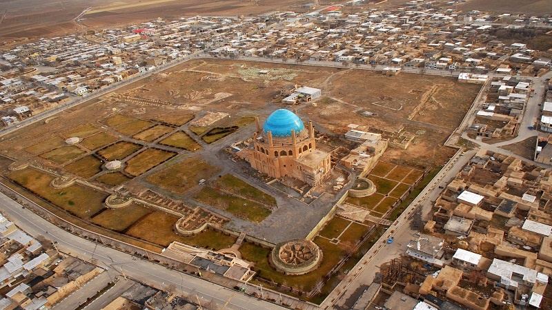 عالمی شہرت یافتہ ایران کا سیاحتی مقام گنبد سلطانیہ 