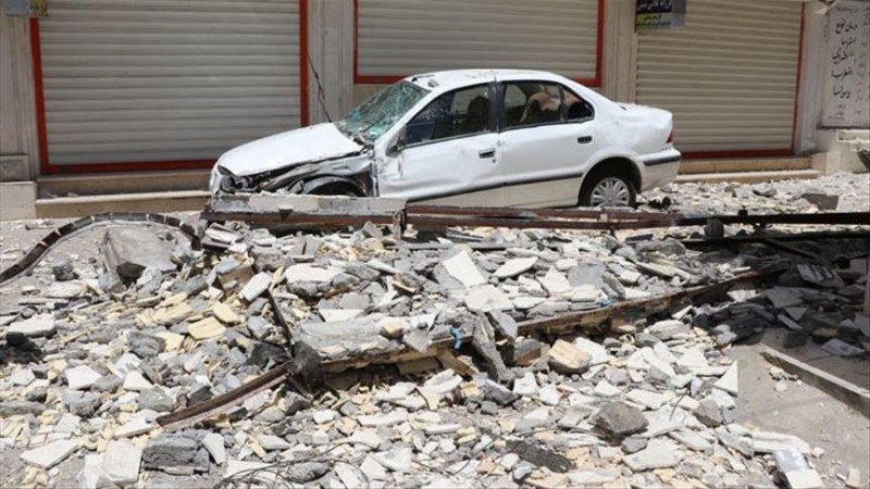ایران میں زلزلہ ایک جاں بحق 112 زخمی