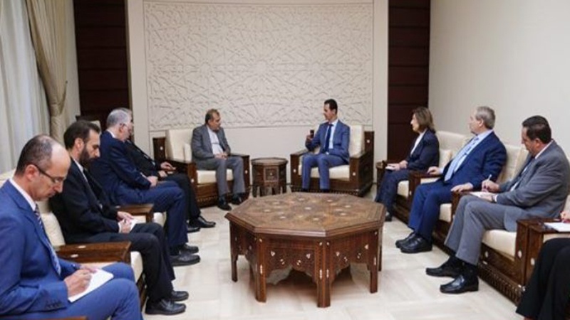 شام ایران کے ساتھ ہے: بشار اسد 