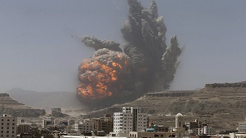یمن پر اڑتالیس گھنٹوں میں پچاس حملے 