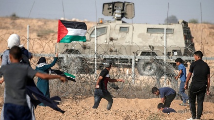 فلسطینیوں کے حق واپسی مارچ پر حملہ 97 زخمی