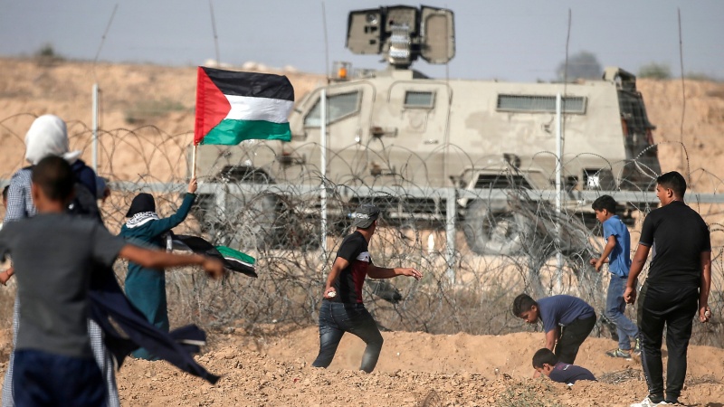 فلسطینیوں کے حق واپسی مارچ پر حملہ 97 زخمی