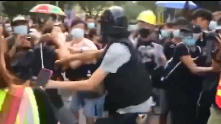 ہانگ کانگ کے حالات مزید کشیدہ + ویڈیو