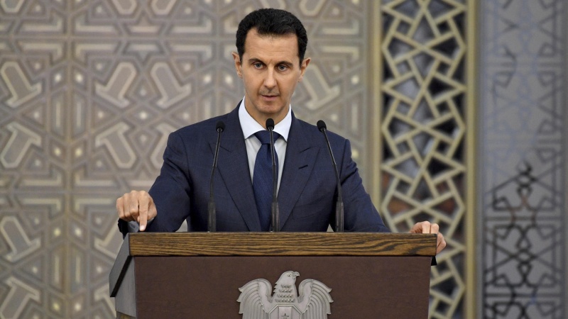 شام کے دفاع میں فوج کی فداکاری لائق تحسین ہے، صدر اسد 
