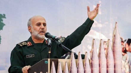 صیہونی حکومت کے خطرات کا منہ  توڑ جواب دینا ہماری پہلی ترجیح ، ایرانی کمانڈر 