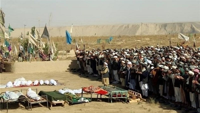 افغانستان میں امریکی دہشت گرد فوجیوں کے ہاتھوں عام شہریوں کا قتل عام
