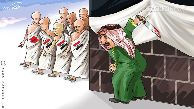 ’’حرمِ امن‘‘ کا رکھوالا مسلمانوں کی گھات میں! ۔ کارٹون
