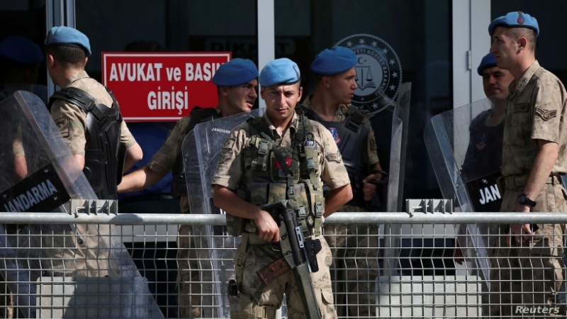 ترکی میں فوجی اہلکاروں کی گرفتاریوں کا سلسلہ جاری