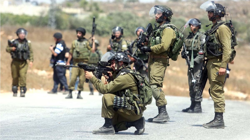 غرب اردن پر صیہونی فوجیوں کی یلغار، متعدد فلسطینی زخمی