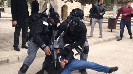 İşğal olunmuş Qüdsdə fələstinlilərin aksiyası yatırılıb