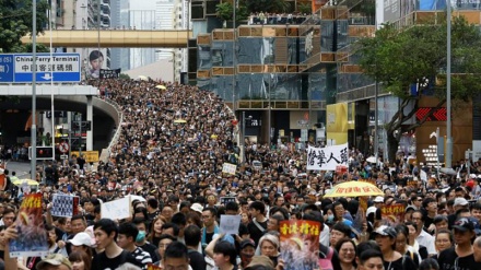 ہانگ کانگ میں مظاہرین کو امریکہ اور مغربی ممالک ورغلا رہے ہیں: چین