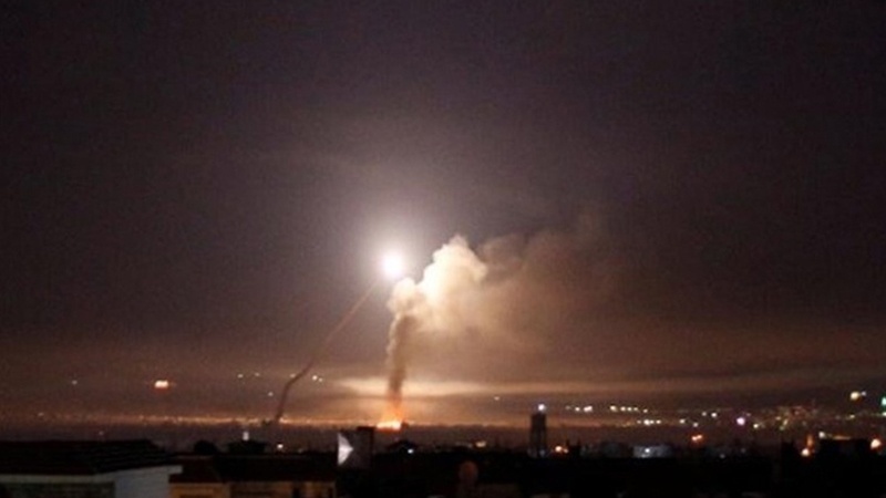 Suriyanın HHM qüvvələri hücumçu raketlərlə mübarizə aparıblar