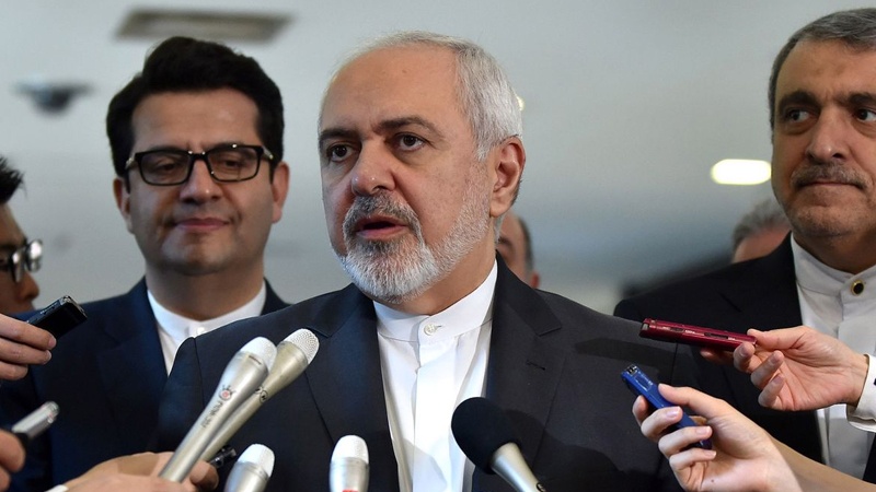 ایران دہشت گردوں کے ساتھ مذاکرات نہیں کرے گا:جواد ظریف