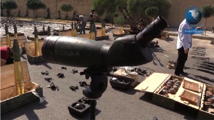 شام میں پھر امریکی- اسرائیلی ہتھیار برآمد + ویڈیو