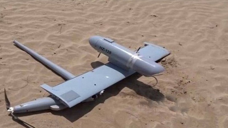 یمنی فوج کے ہاتھوں جارح سعودی اتحاد کا ڈرون طیارہ تباہ 