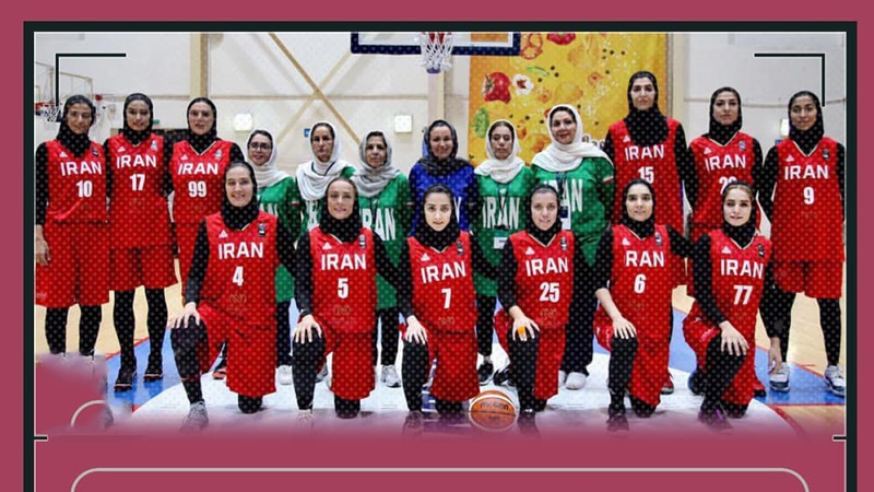  ایران کی ویمن باسکٹ بال ٹیم نے پہلی بار تمغہ جیت لیا 