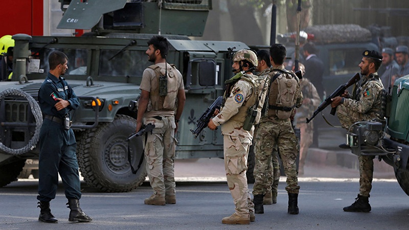 افغانستان میں امریکی دہشتگرد فوجی سمیت 8 پولیس اہلکار ہلاک
