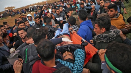 فلسطینیوں کے حق واپسی مارچ پر حملہ، 63 زخمی