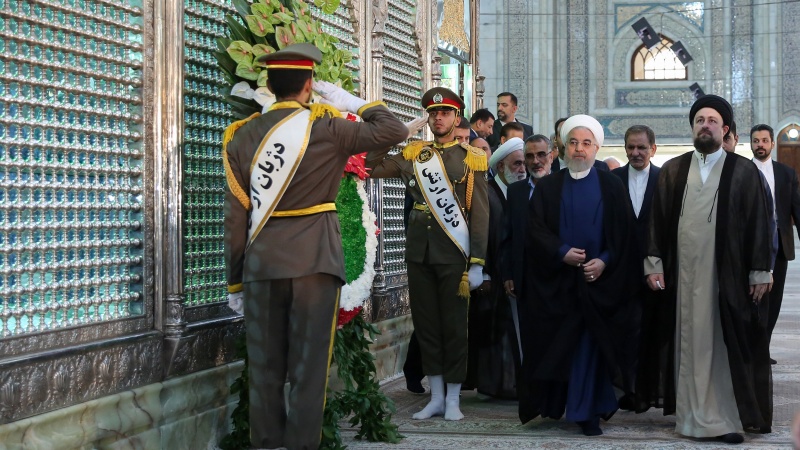 دشمن کی سازشیں دم توڑ رہی ہیں، صدر حسن روحانی 