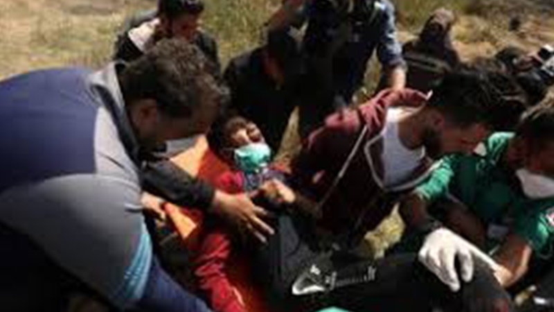 فلسطینیوں کے حق واپسی مارچ پر حملہ، 120 زخمی