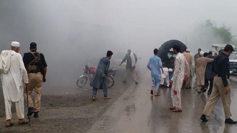 پشاور میں دھماکہ 11 افراد زخمی