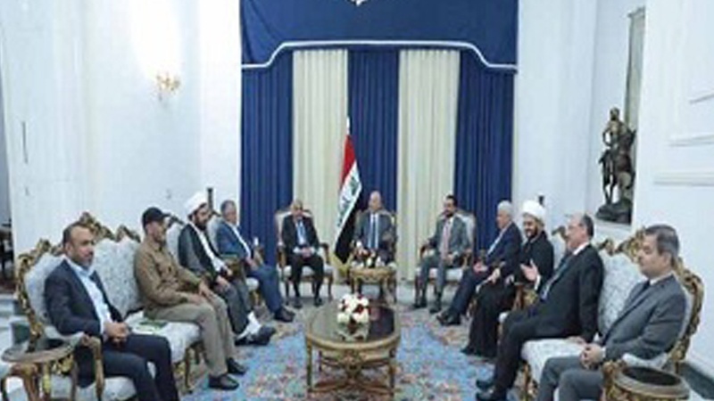 İraq rəhbərləi xalq səfərbər qüvvələrin komandanları ilə görüşüblər