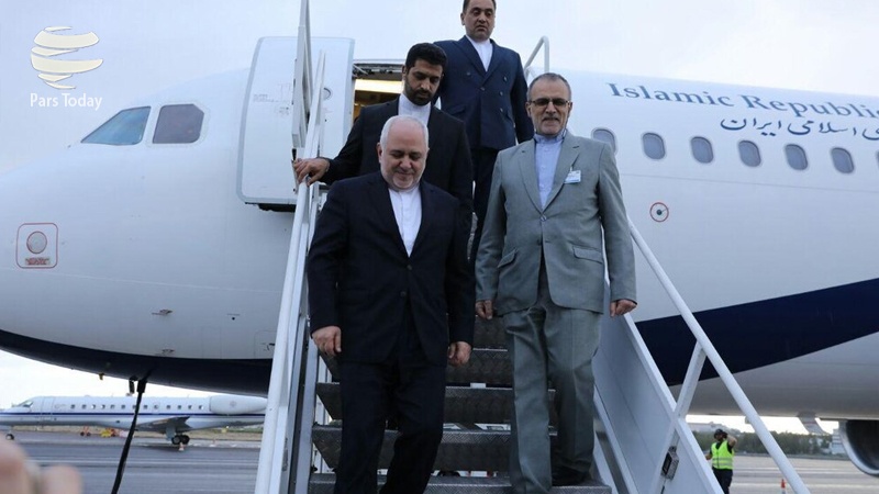 ایران کے وزیر خارجہ سویڈن پہنچ گئے