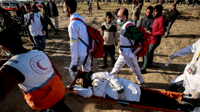 شہر رام اللہ پر صیہونی فوجیوں کی یلغار ، دسیوں فلسطینی زخمی 