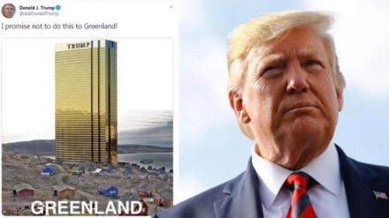 ئیدیعای ترامپ: پێشنیاری کڕینی گرین لەند، گاڵتە بوو