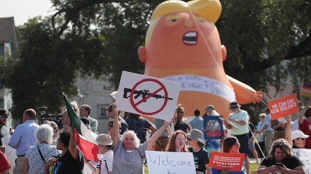 Deytonda Trampa qarşı aksiya keçirilib