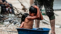  Kupanje palestinske djece 
