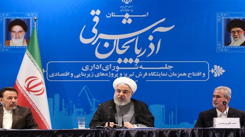 Ruhani: İran xalqı Amerikanın təzyiqləri ilə təslim olmayacaq