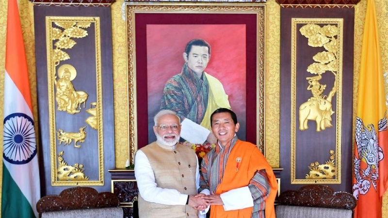 ہندوستان اور بھوٹان کے درمیان 10 معاہدوں پر دستخط