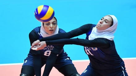 ایران کی ویمن والیبال ٹیم کی بلغاریہ پر فتح 