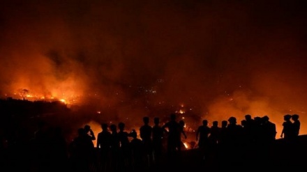 Izgorio najveći migrantski centar u Grčkoj