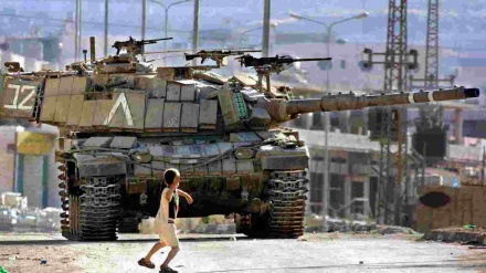 Sionist rejimin fələstinli uşaqlardan qorxması davam edir