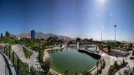تہران میں سیاحتی جھیل اور آرٹ گیلری کا افتتاح 