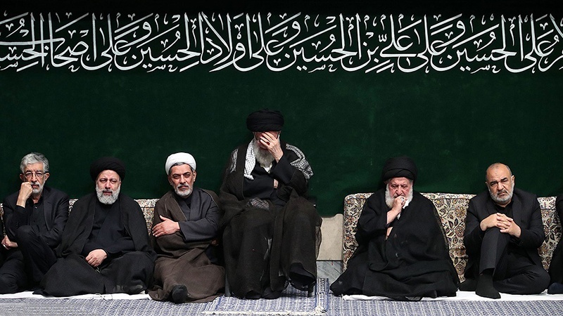 امام خمینی امام بارگاہ میں سید الشہداء کی چوتھی مجلس - تصاویر