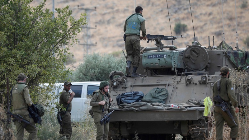 لبنان کی سرحد پر اسرائیل کی فوجی نقل و حرکت