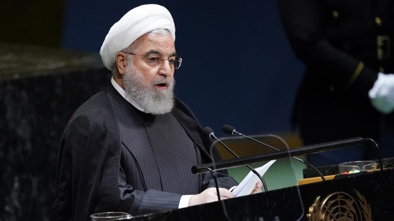 جنرل اسمبلی میں مقتدرانہ انداز میں ایران کی جانب سے امید الائنس کی پیشکش