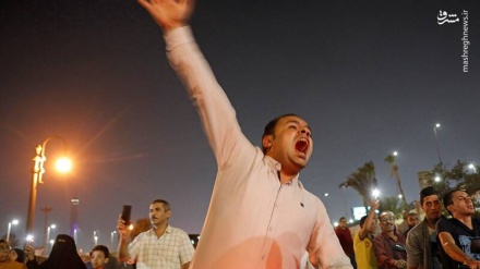 مصر میں حکومت مخالف مظاہرہ ۔ ویڈیو+تصاویر
