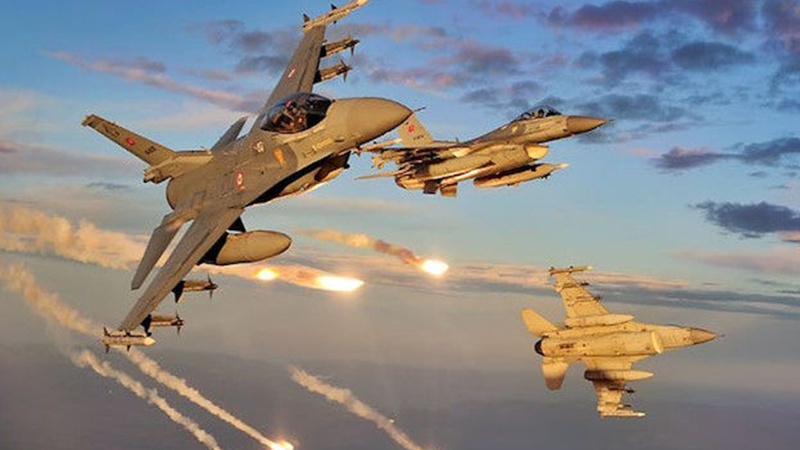 شمالی عراق پر ترکی کی بمباری