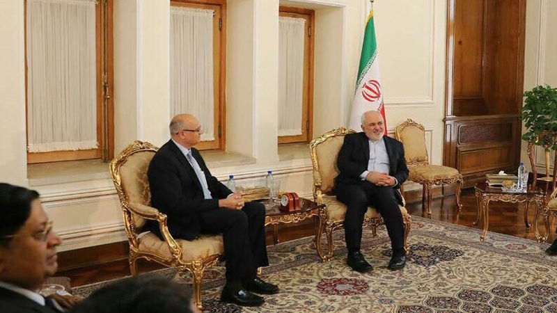 ہندوستان کے خارجہ سیکریٹری کی ایران کے وزیر خارجہ سے ملاقات