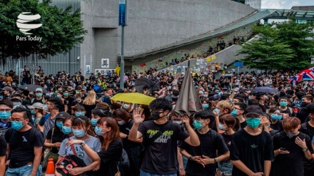 ہانگ کانگ میں احتجاجی مظاہروں کا سلسلہ جاری
