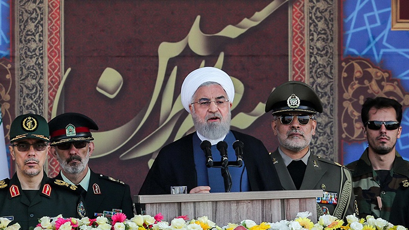ایرانی عوام  کسی بھی طاقت سے مرعوب نہیں ہوتے : صدر مملکت روحانی 