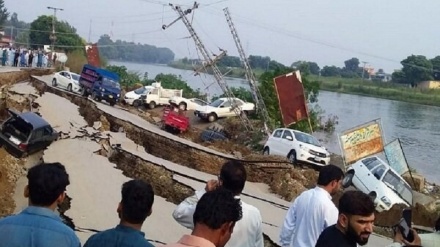 پاکستان میں زلزلے سے تباہی پر اس ملک کے وزیراعظم اور صدر کا اظہار افسوس