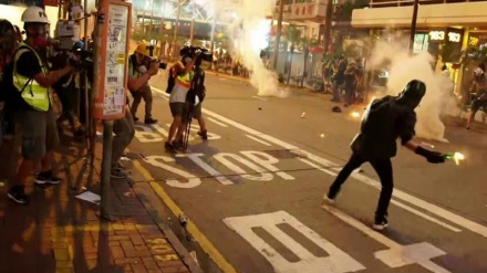 ہانگ کانگ میں پرتشدد مظاہرے 
